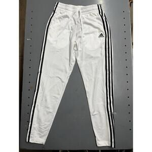 Adidas Women Essential 3 Stripe Pants DV0560 Size XS White Black